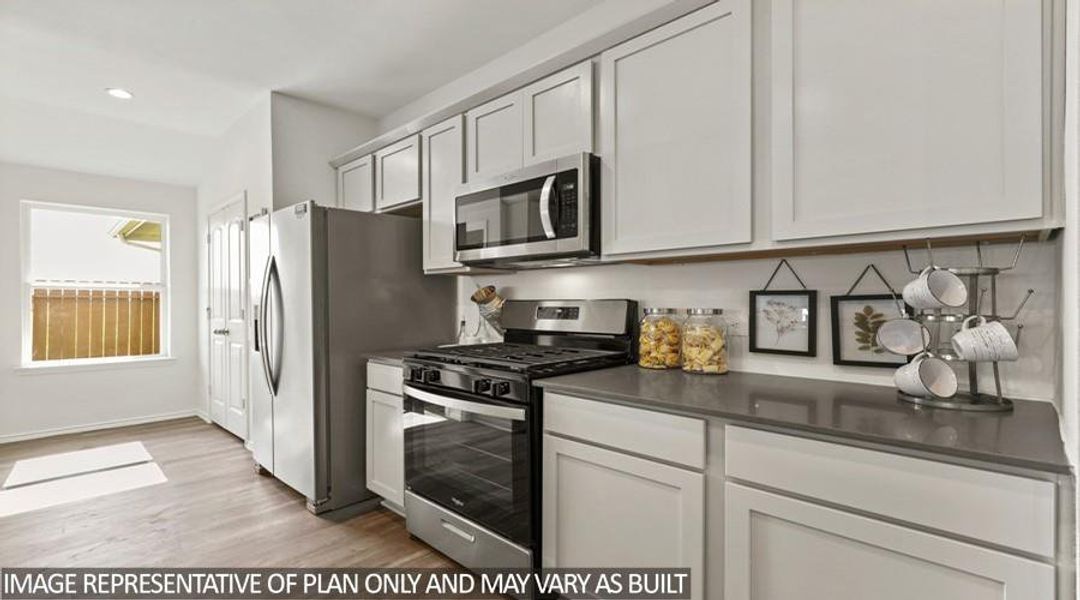 Furnished interior view inside a new home in Porters Mill, New Caney (Image 20).
