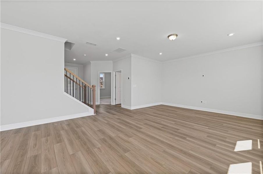 Spacious, unfurnished interior of a new home in Overland, Locust Grove (Image 15).