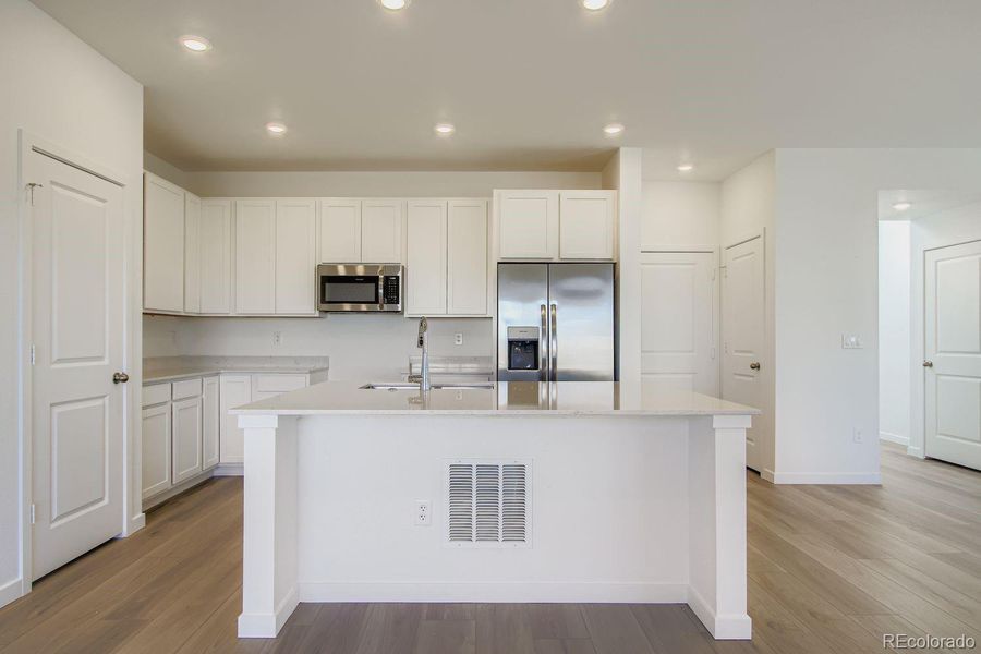 Furnished interior view inside a new home in , Thornton (Image 5).