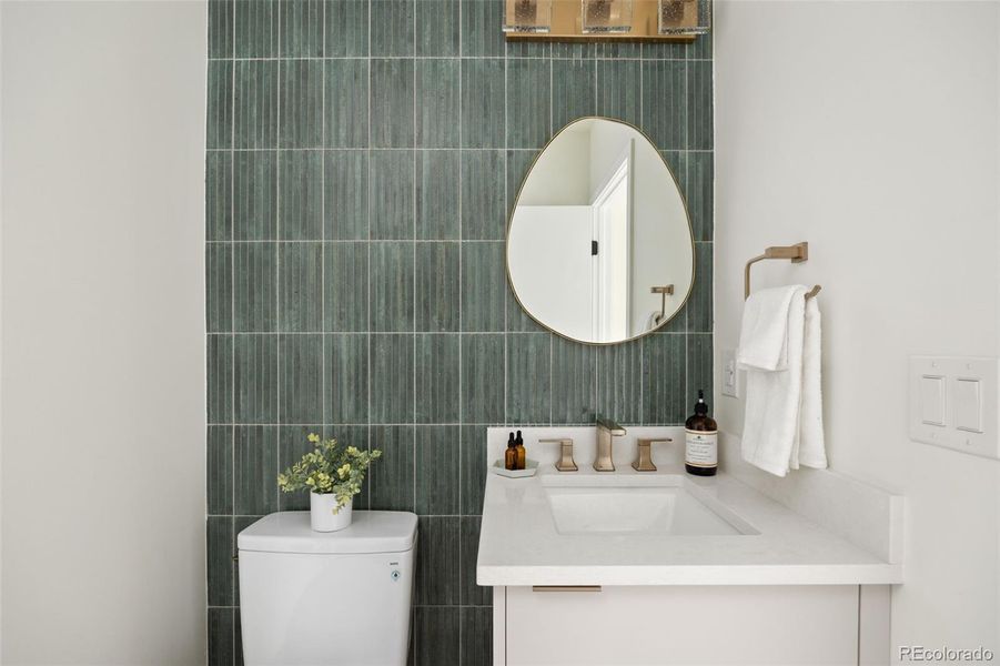 Furnished interior view inside a new home in , Denver (Image 10).