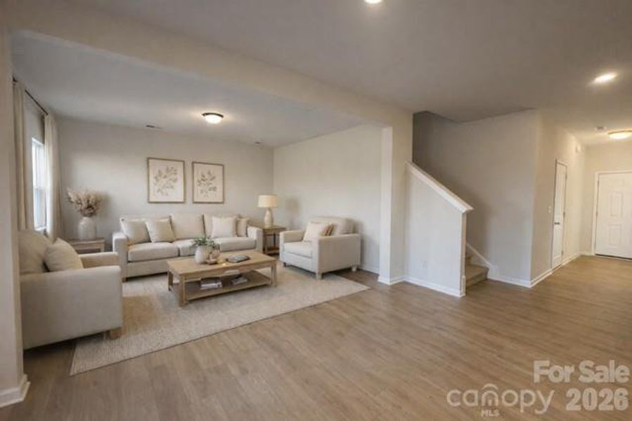 Furnished interior view inside a new home in Catawba Trace, Catawba (Image 12).