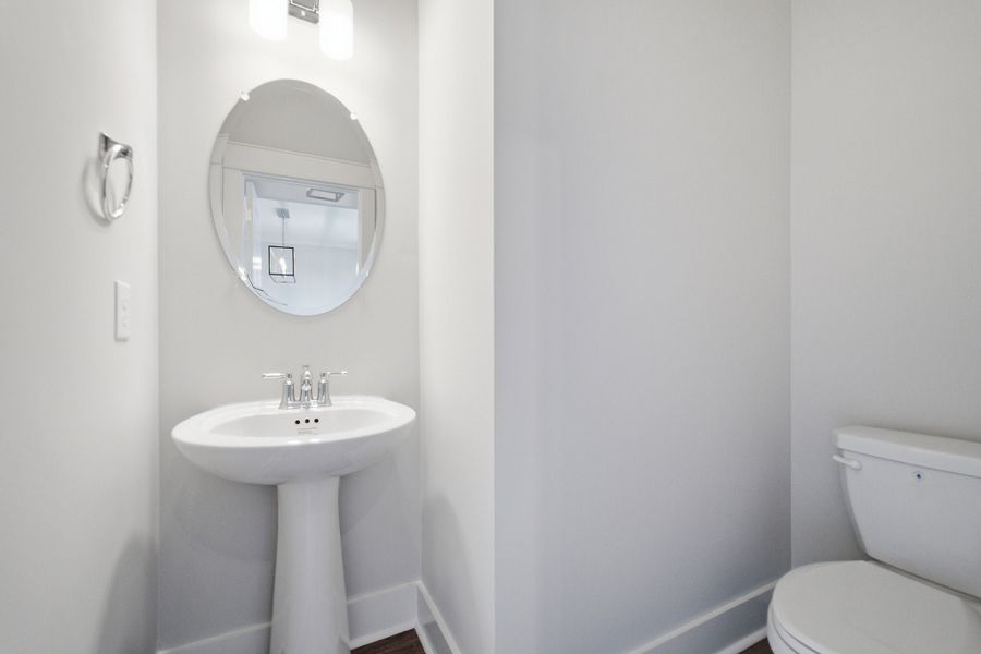 Furnished interior view inside a new home in Aden Woods, Fairview (Image 15).