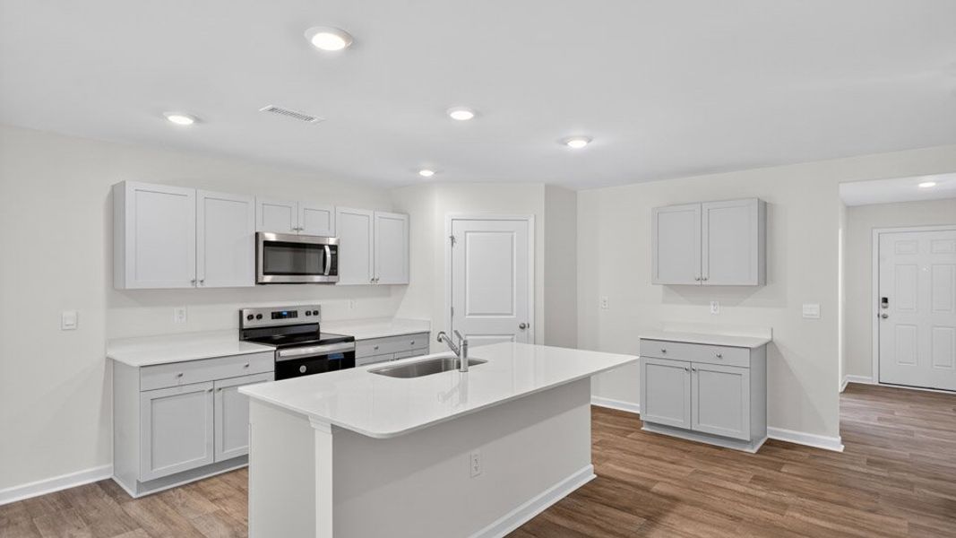 Furnished interior view inside a new home in Olive Branch, Clayton (Image 16). Furnished interior view inside a new home in Olive Branch, Clayton (Image 16).