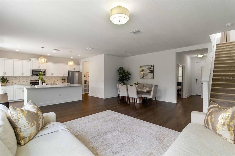Furnished interior view inside a new home in , Sarasota (Image 26).
