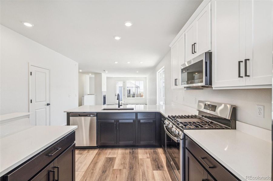 Furnished interior view inside a new home in Legato, Commerce City (Image 9).