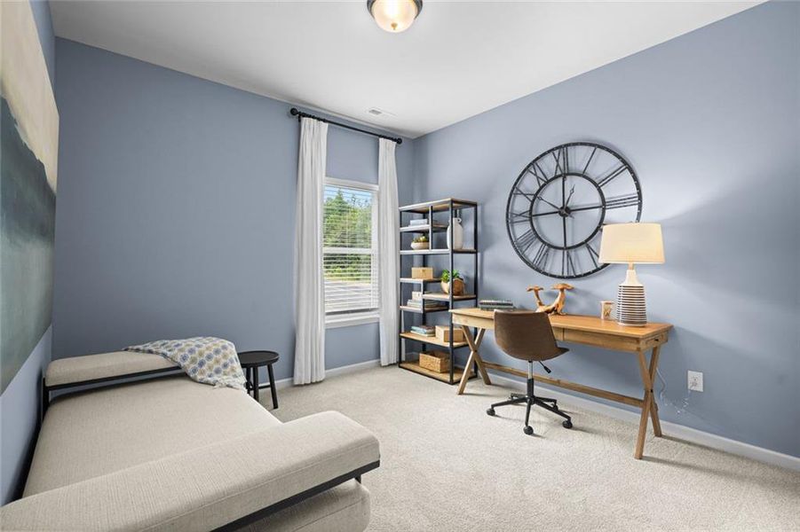 Furnished interior view inside a new home in Sanders Park, Austell (Image 24).