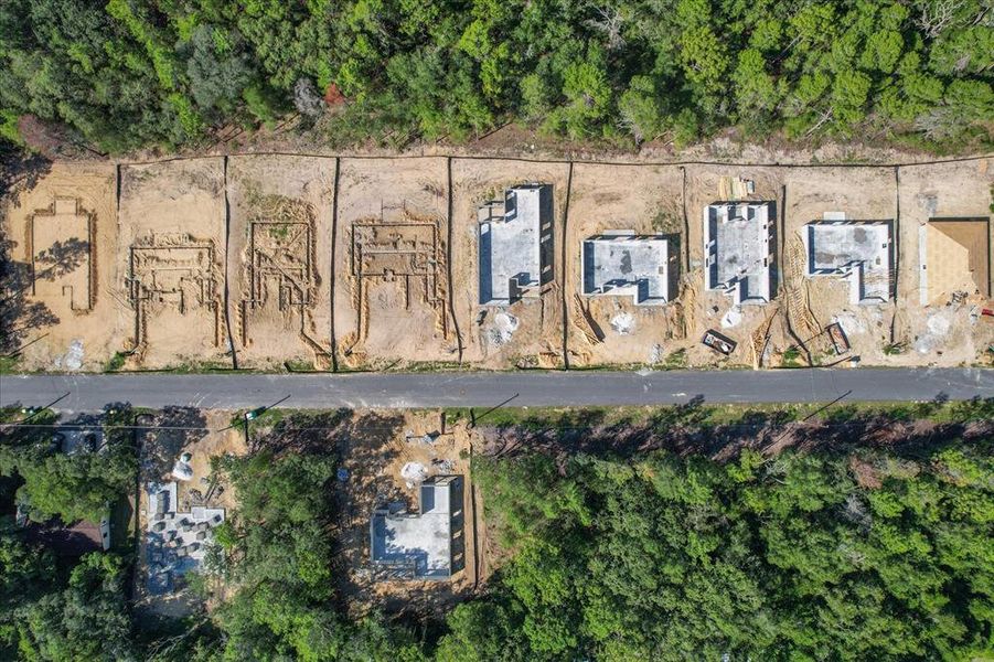 aerial of home location