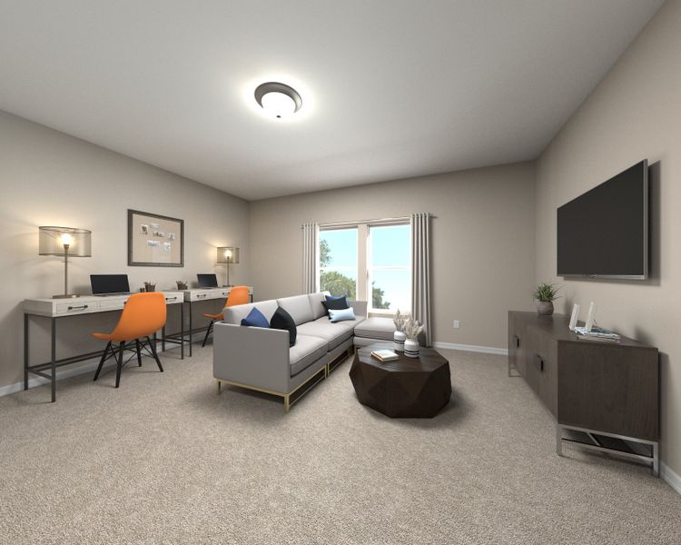 Loft in the Verona floorplan