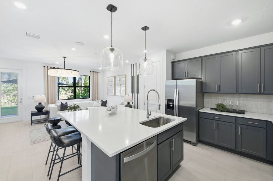 Representative furnished interior of a home built from the Nautical by Pulte Homes in Everton, Lantana (Image 27). Representative furnished interior of a home built from the Nautical by Pulte Homes in Everton, Lantana (Image 27).