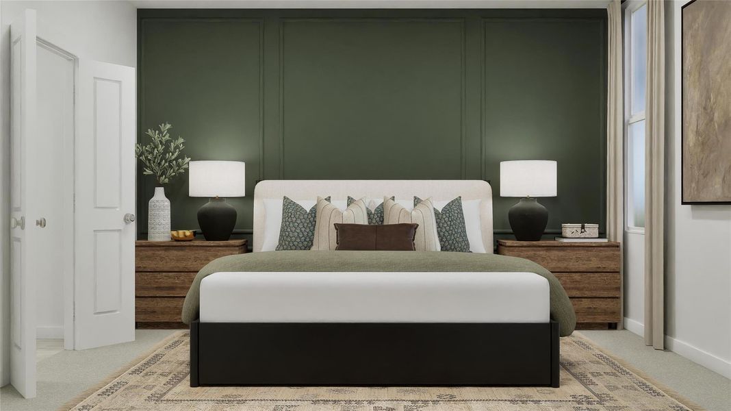 Furnished interior view inside a new home in Pleasant Hill, Bryan (Image 14).