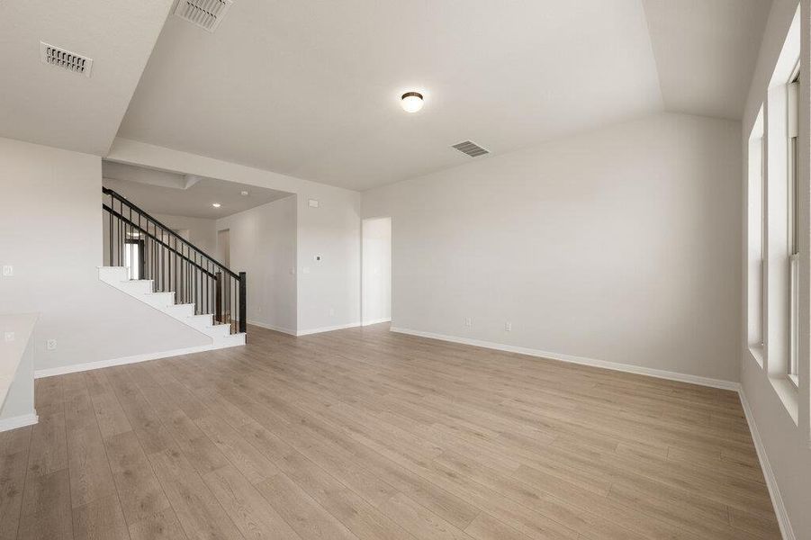 Spacious, unfurnished interior of a new home in Willow Springs, Buda (Image 36).
