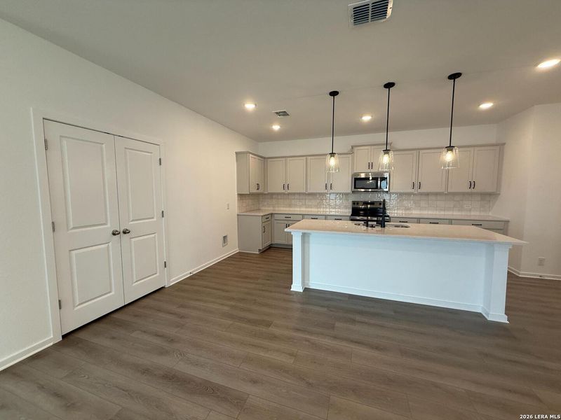 Furnished interior view inside a new home in Hennersby Hollow, San Antonio (Image 9).