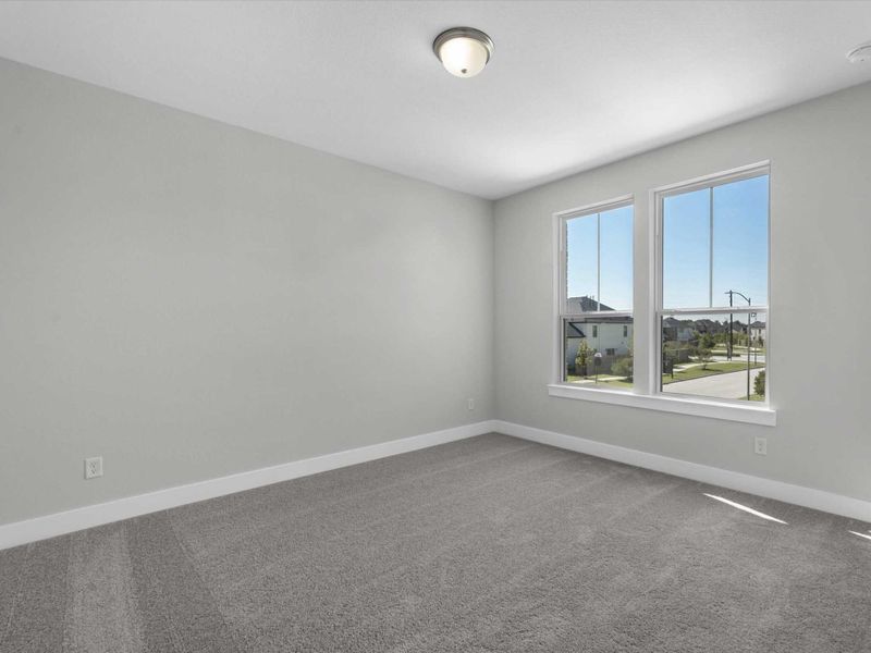 Spacious, unfurnished interior of a new home in Cross Creek Ranch 60′, Fulshear (Image 26).