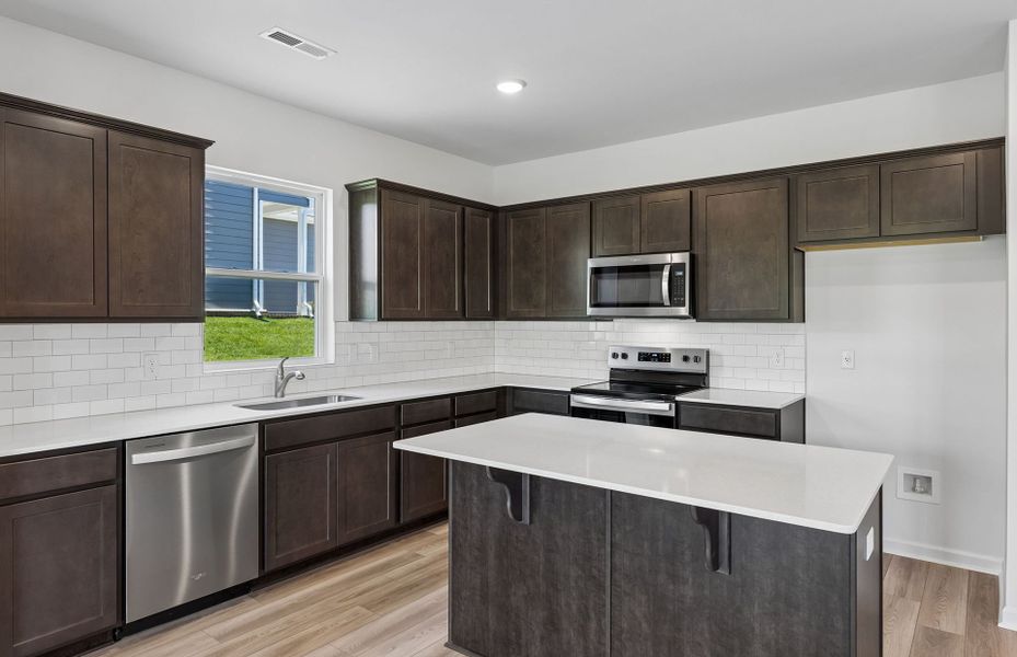 Furnished interior view inside a new home in Independence at Carter's Station, Columbia (Image 12).