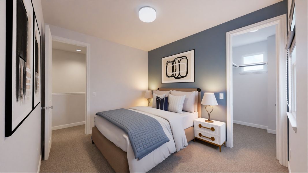 Representative furnished interior of a home built from the Juliana by New Home Co. in The Duets Collection at Novel, Austin (Image 14). Representative furnished interior of a home built from the Juliana by New Home Co. in The Duets Collection at Novel, Austin (Image 14).