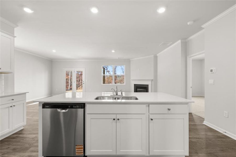 Furnished interior view inside a new home in Falcon Landing, Gainesville (Image 16).