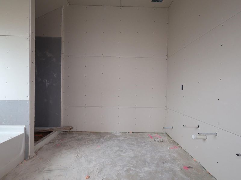 In-progress construction of a new home in Marble Creek Crossing, Austin, TX (Image 6).