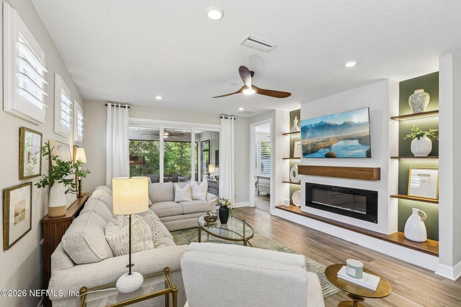 Furnished interior view inside a new home in Del Webb Nocatee, Ponte Vedra (Image 6).