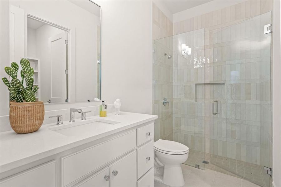 Furnished interior view inside a new home in , Fort Worth (Image 15).