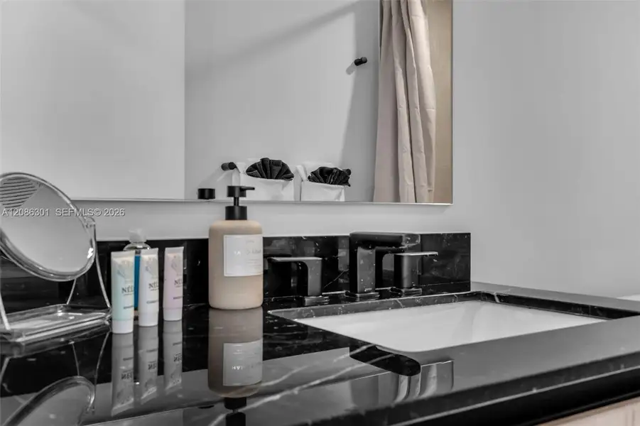 Close-up of interior finishes inside a home in , Miami (Image 16).