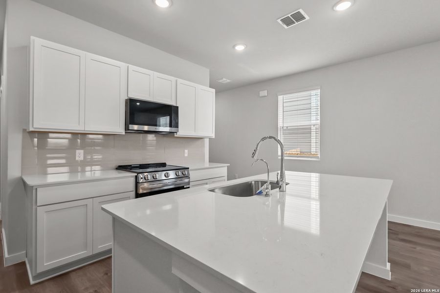 Furnished interior view inside a new home in Agave, San Antonio (Image 11). Furnished interior view inside a new home in Agave, San Antonio (Image 11).