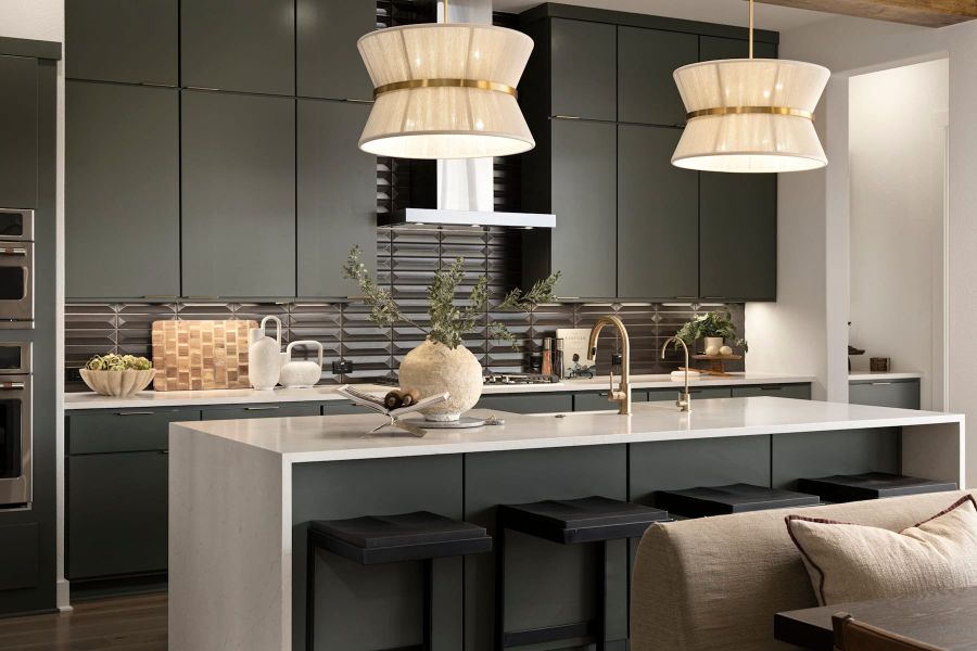 Furnished interior view inside a new home in Lariat, Liberty Hill (Image 11).