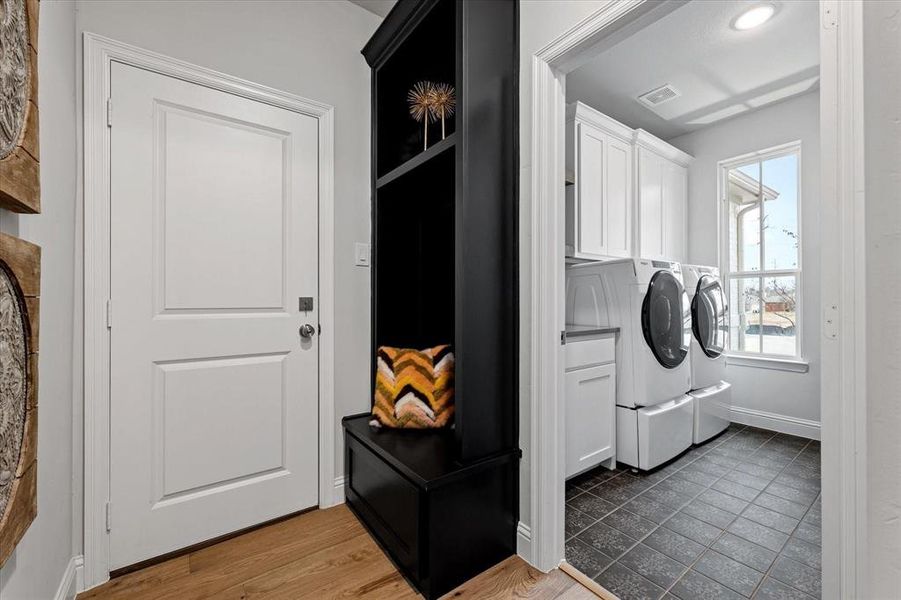 Furnished interior view inside a new home in University Park at Northpointe, Denton (Image 11).