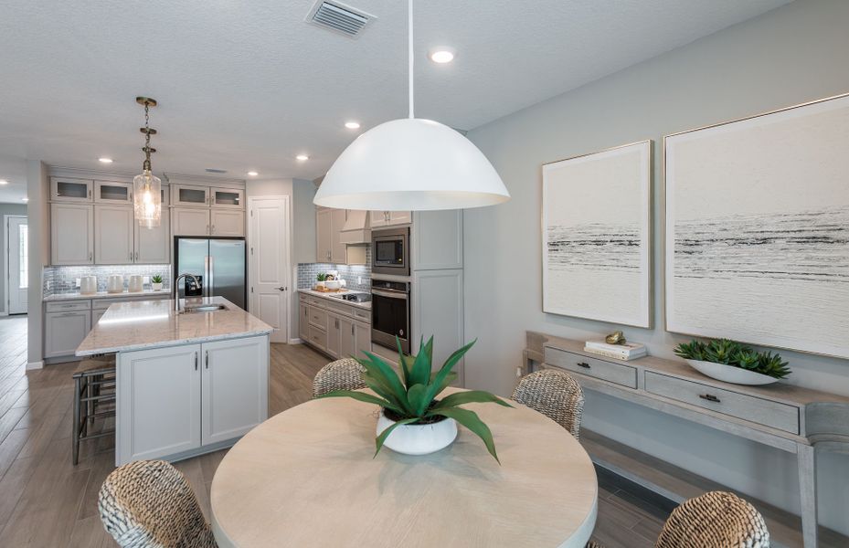 Furnished interior view inside a new home in Highpointe, Stuart (Image 5). Furnished interior view inside a new home in Highpointe, Stuart (Image 5).