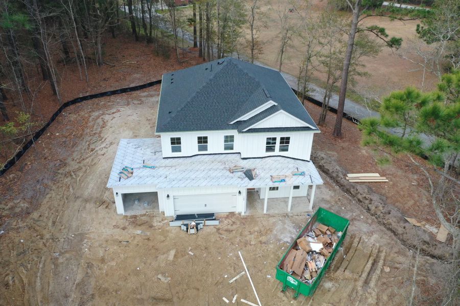In-progress construction of a new home in , Mount Pleasant, SC (Image 13).