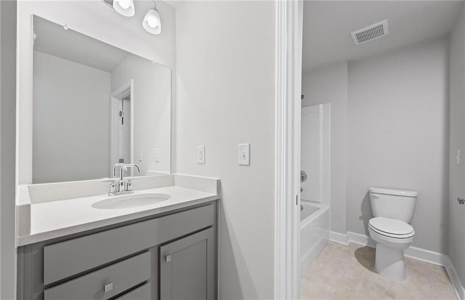 Furnished interior view inside a new home in Anderson Point Estates, McDonough (Image 5).