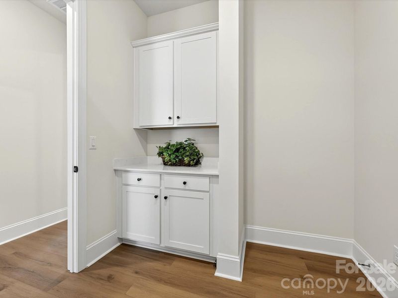 Furnished interior view inside a new home in Encore at Streamside - Tradition Series, Waxhaw (Image 9). Furnished interior view inside a new home in Encore at Streamside - Tradition Series, Waxhaw (Image 9).