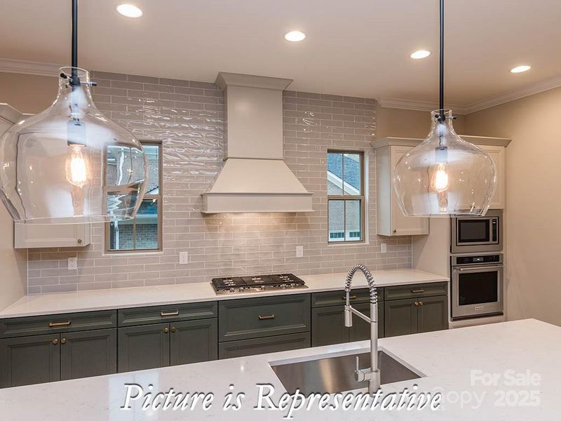 Furnished interior view inside a new home in , York (Image 4).