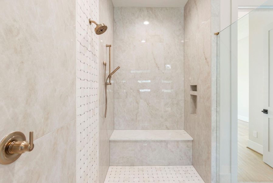 A primary bath shower you'll never want to leave A primary bath shower you'll never want to leave