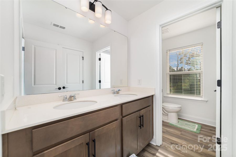 Furnished interior view inside a new home in Cannon Run, Concord (Image 14).