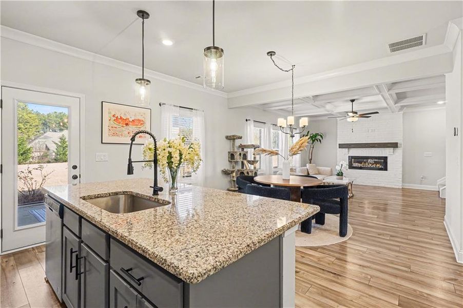 Furnished interior view inside a new home in Westgate Estates, Loganville (Image 19).