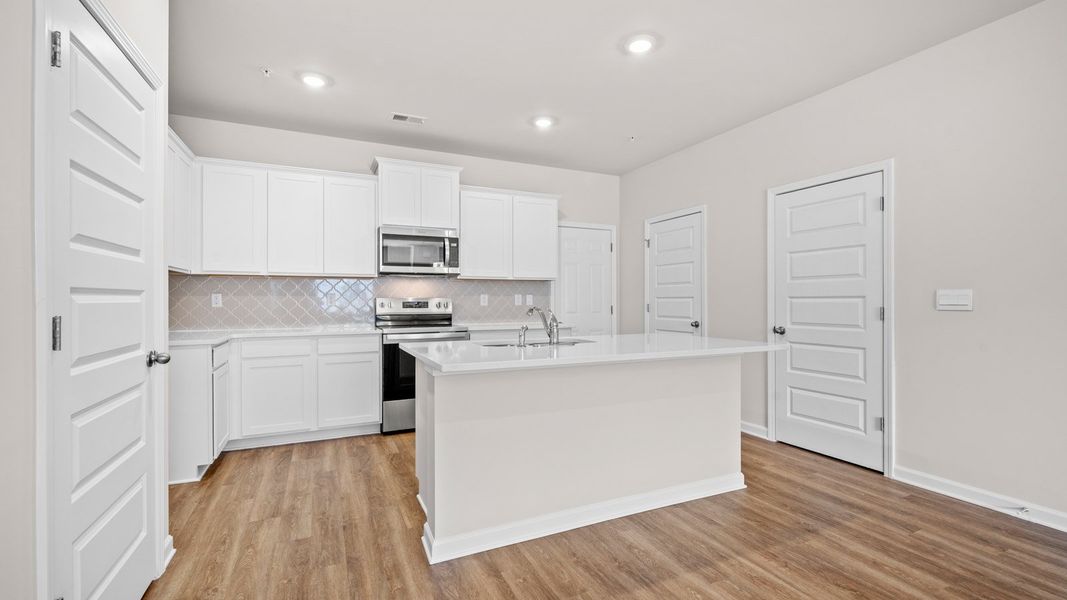 Furnished interior view inside a new home in Echo Glen, Stockbridge (Image 4).