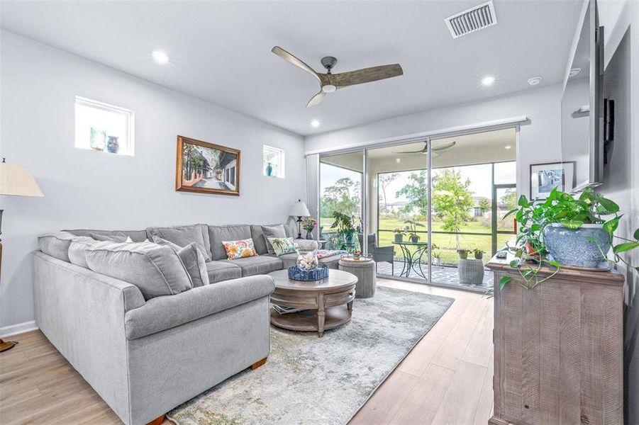 Furnished interior view inside a new home in , Wesley Chapel (Image 35).