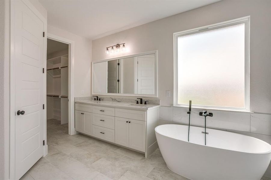 Furnished interior view inside a new home in , Godley (Image 4).