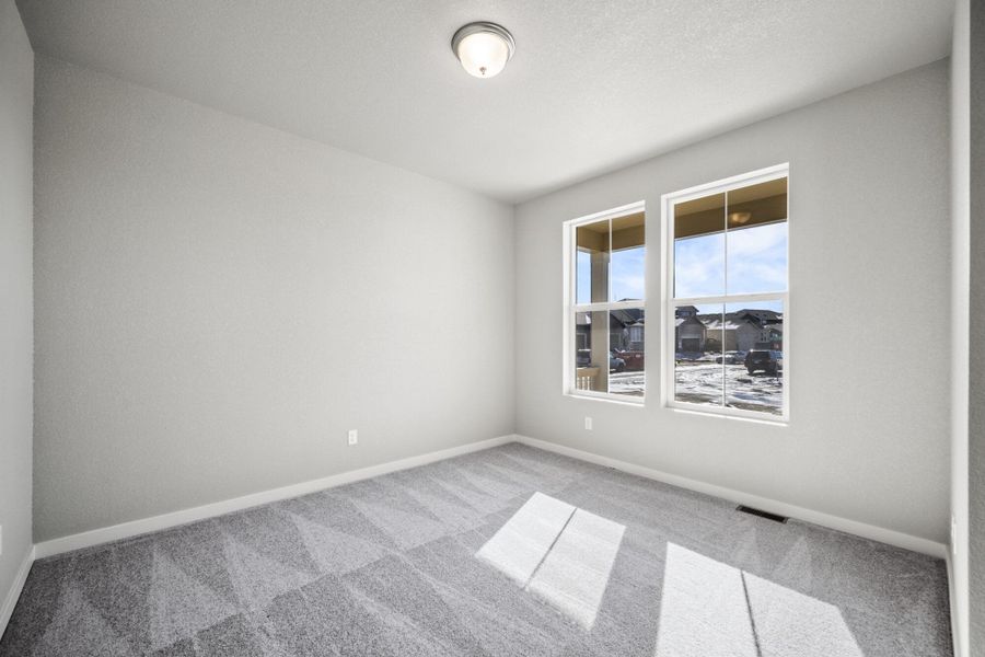 Spacious, unfurnished interior of a new home in The Glen-12, Colorado Springs (Image 12). Spacious, unfurnished interior of a new home in The Glen-12, Colorado Springs (Image 12).