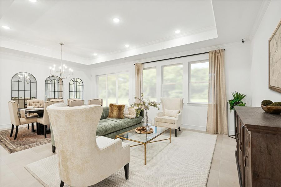 Open floorplan (*Photo not of actual home and used for illustration purposes only.)