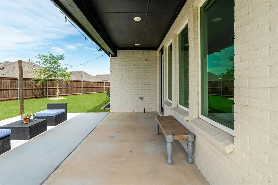 Exterior details and patio area of a home in , Celina (Image 3).