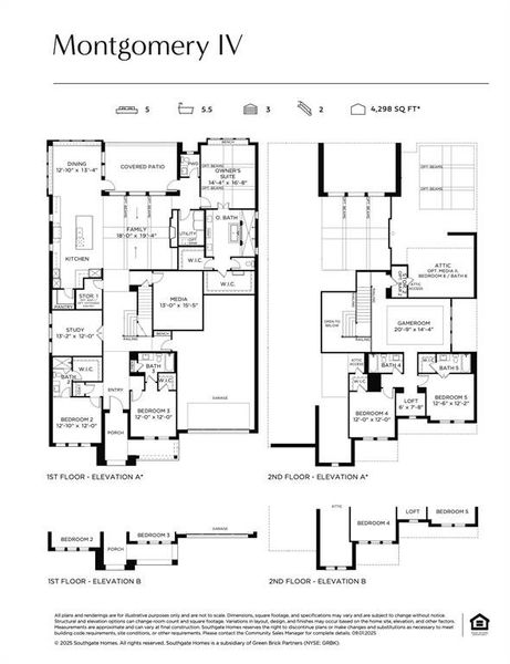 Open and flowing and filled with style and sophistication, our Montgomery IV floor plan is the perfect home for your family!