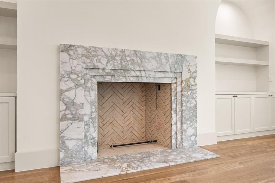 Close-up of interior finishes inside a home in , Richardson (Image 17).