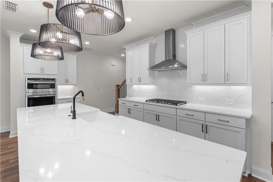 Furnished interior view inside a new home in , Peachtree Corners (Image 12).