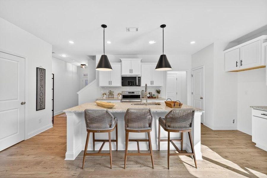 Furnished interior view inside a new home in , Jefferson (Image 6).