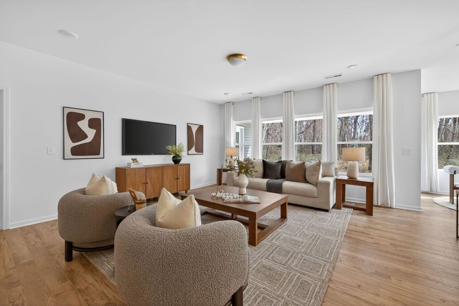 Furnished interior view inside a new home in Nathans Ridge, Lillington (Image 11).