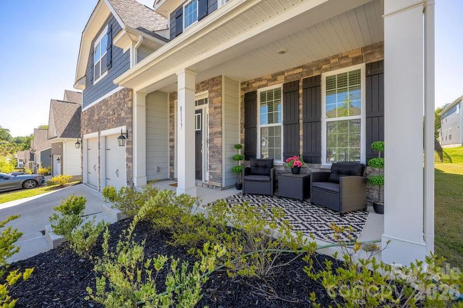 Exterior details and patio area of a home in Sylvan Creek, Denver (Image 4). Exterior details and patio area of a home in Sylvan Creek, Denver (Image 4).