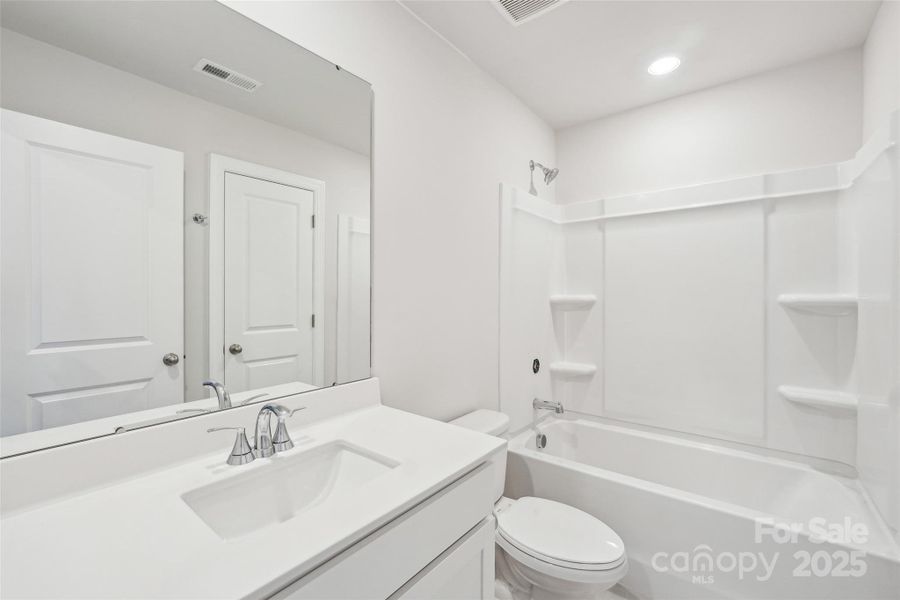 Furnished interior view inside a new home in Seattle Crossing, Shelby (Image 4).