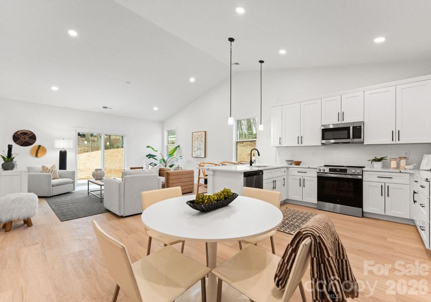 Furnished interior view inside a new home in , Shelby (Image 5). Furnished interior view inside a new home in , Shelby (Image 5).