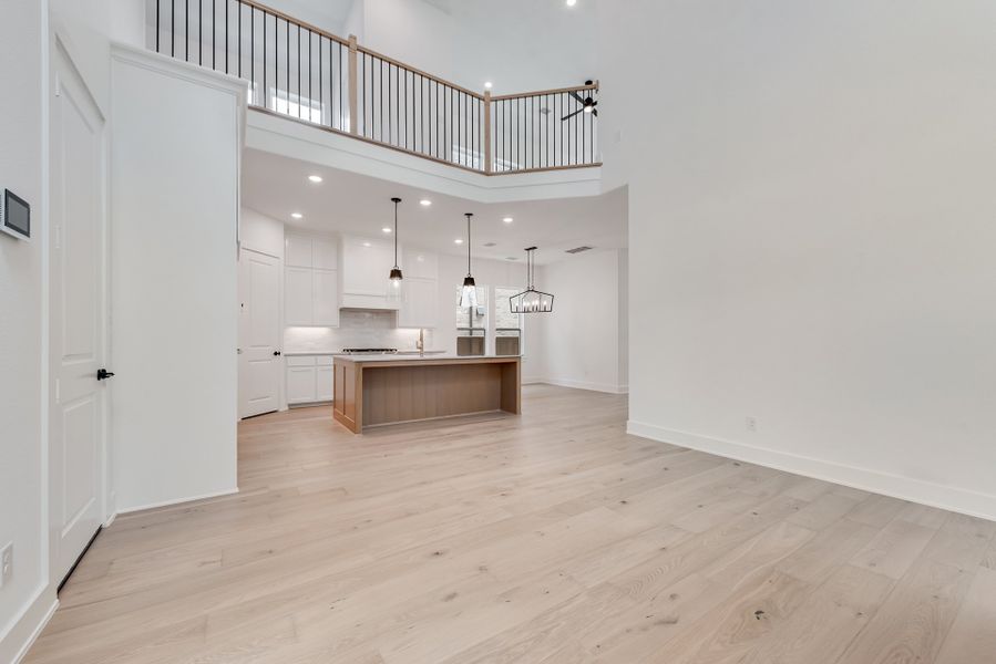 Spacious, unfurnished interior of a new home in Fields - 40' Lots, Frisco (Image 21). Spacious, unfurnished interior of a new home in Fields - 40' Lots, Frisco (Image 21).